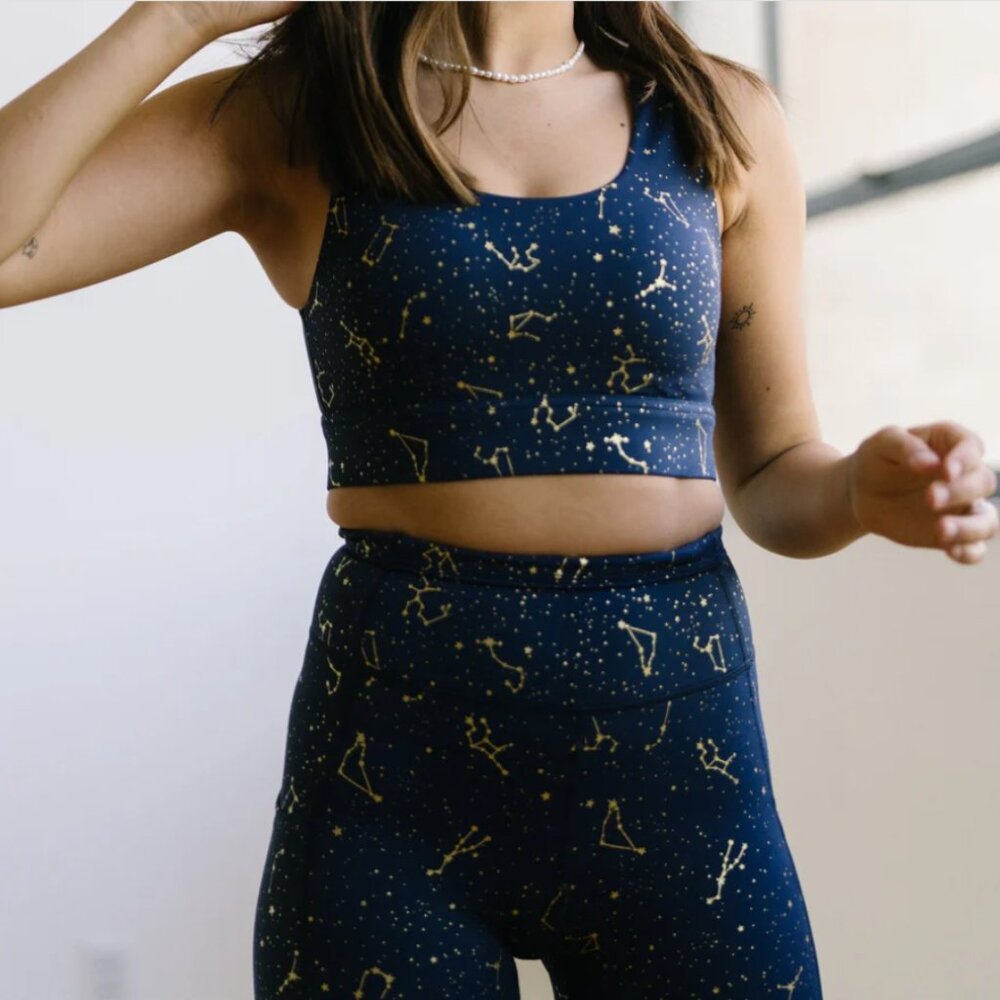 Inspire Leggings and Sports Bra - Navy Zodiac | Maven Thread SPORT